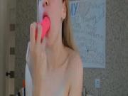 Beautiful And Sexy Babe Rubbing Her Clit