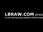 Hip Hop Ladyboy Patty Barebacked