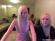 2 Hotties Tease Naked On Cam