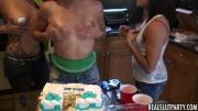 Pretty Sluts Attend Mind-Fucking Birthday Turned Orgy