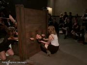 All girl public bdsm fucking