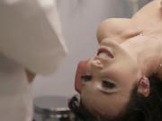 Pregnant milf gets fucked by her doctor