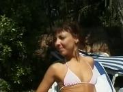 Hottie takes a fat cock