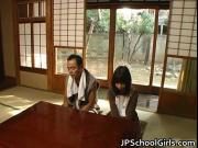 Haru Sakuragi Asian schoolgirl has sex