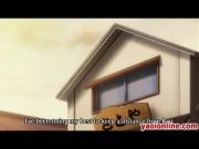 Two mature hentai guy having hot kiss