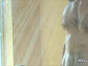Cock stroking and sucking massage performed by hot blonde teen