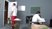 Young Co-Ed Screwed In Classroom