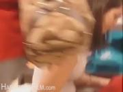 Pretty ass in the mall center