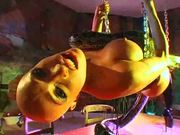 Big Titty Chick With Snaked And Chains!