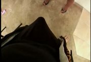 Asian Teen Squeezes A Staff Into Her Cherry