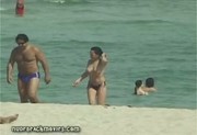 Big Titty Nude Beach G-String Extravaganza