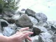 Euro MILF Has Gigantic Tits And A Mega-Bush