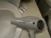 Best Flour Hair Dryer Prank - Cute Chick Gets Covered In Flour