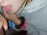 'First oral with my little baby'