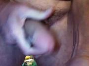 Hand full of cum