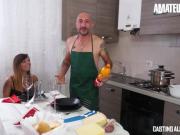 'CastingAllaItaliana - Sexy Italian MILF Hardcore Anal Banging With Huge Dick - AMATEUREURO'
