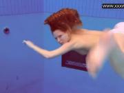 'Come and see me Katka Matrosova underwater'