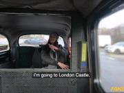 'Fake Taxi Capri Lmonde rides a huge cock in the back of the famous London taxi'