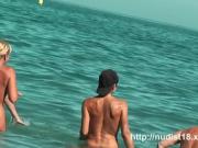 Nude beach voyeur film sexy ass women