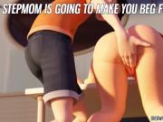 ashe from overwatch plays with big cock till creampie