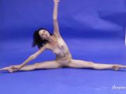 'Galina Markova shows her flexible naked skills on camera'