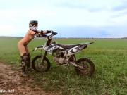 'Hot Sexy Jeny Smith With A Dirt Bike'