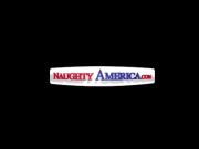 'Naughty America - Indica Flower And Natasha Nice try on various sexy lingerie that exposes their wet pussies and huge tits'