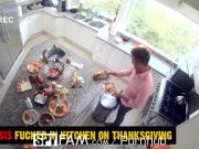 SPYFAM Step Sister Fucked In The Kitchen On Thanksgiving