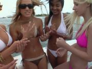 Lesbians on the yacht