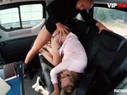 'FuckedInTraffic - Jenny Smart Seductive Czech Babe Gets Fucked Hard By Her Driver In The Backseat - VIPSEXVAULT'