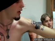 'Kinky straight Billy da Kidd strokes and smokes with buddy'