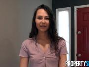 'Propertysex Cute Brunette Get Creampie From Roommate'