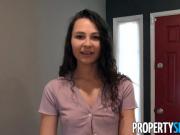 'Propertysex Cute Brunette Get Creampie From Roommate'