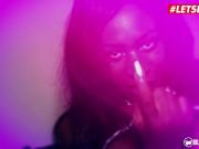 'BumsBesuch - Josy Black Sexy German Ebony Seduces Newbie Guy Into Hardcore Pussy Fuck - LETSDOEIT'