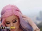 Brazzers - Rainbow haired pawg Nikki Delano loves anal