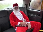 'Fake Taxi Father Xmas In A Hot Hardcore Rough Anal Sex 3some Xmas video'