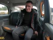 'Female Fake Taxi Her Big heavy tits bouncing as she fucks customer in taxi'