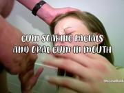 'Unwanted oral cumshots and heavy cumshots onto faces'