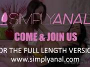 Simplyanal - Lesbian anal rimming and toying with Viktoria and Dafne