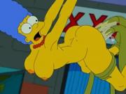 Alien fudendo marge dos simpson