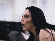 Whitney gasp in pleasure as she accepts Stirlings cock