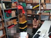 Shoplifting latina with big tits banged by a security guard