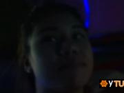 Asian babe needs some manly cream really bad