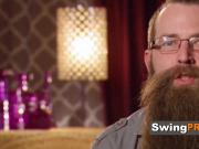 Swingers first time is a foursome group