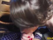 Gorgeous teen hitchhiker Kimmy Granger enjoys a tasty dick