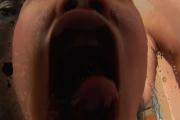 Pretty Asian Slut Crams Eager Cock In Mouth