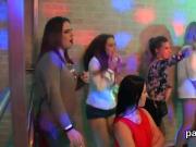 Slutty teens get totally silly and nude at hardcore party