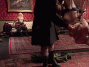 Foot fetish bdsm orgy party