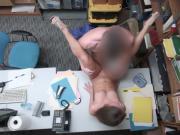 Outrageous teen takes a good pounding on the table for being a bad girl