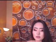 Busty Asian bbw camgirl dancing